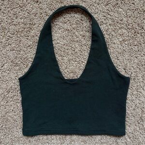 Brandy melville green halter top